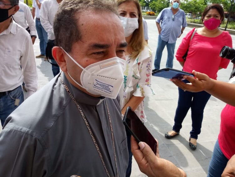 “Hay que tener calma, llegará la vacuna…no tengan miedo”: Obispo de Tampico