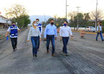 Pavimentan 76 kilómetros de calles y avenidas en Victoria: Pilar Gómez