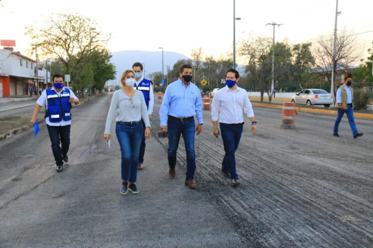 Pavimentan 76 kilómetros de calles y avenidas en Victoria: Pilar Gómez