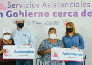 Refrendan gobierno y DIF-Tamaulipas compromiso con familias vulnerables