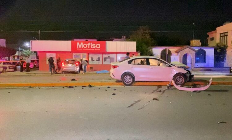 Un muerto y dos mujeres heridas en fatal choque en 16 y Coahuila