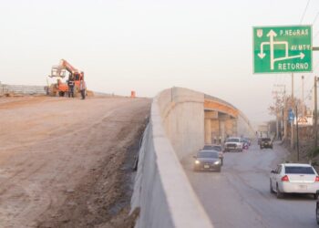 Puente en Carretera Aeropuerto y avenida  Monterrey lleva 80% de avance: Sanmiguel