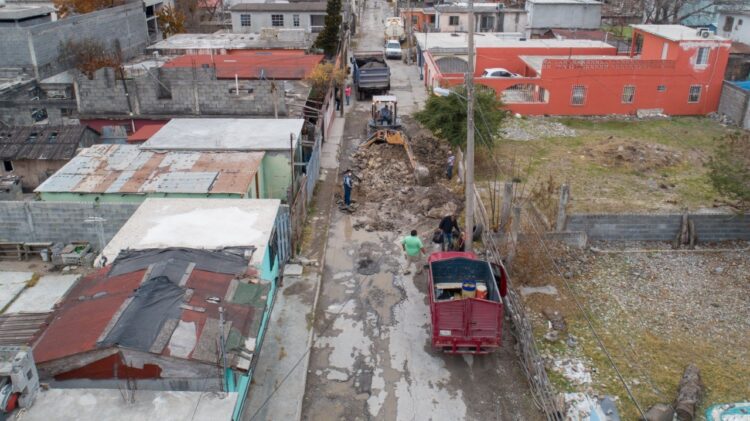 Rehabilita y pavimenta Gobierno de Matamoros callejones de la Popular y la Balboa