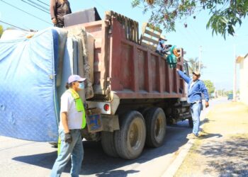 Lleva Ayuntamiento de Victoria descacharre en sector oriente de la ciudad