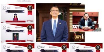 Preside Rector ceremonia de graduación 2020 de la UAMCEH-UAT