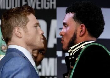 David Benavidez, amenazante ante el Canelo Álvarez: “Soy el que puede vencerlo”