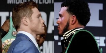 David Benavidez, amenazante ante el Canelo Álvarez: “Soy el que puede vencerlo”