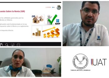 Imparte UAT a estudiantes temas de cultura fiscal y servicios al contribuyente