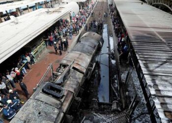 Al menos 32 muertos en accidente ferroviario en Egipto