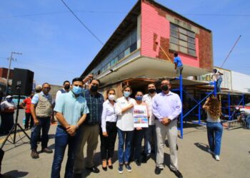 Inicia Ayuntamiento mejora de imagen al Mercado Argüelles de Victoria