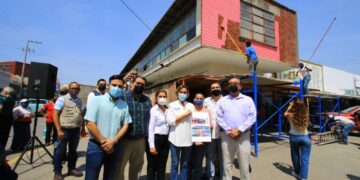 Inicia Ayuntamiento mejora de imagen al Mercado Argüelles de Victoria