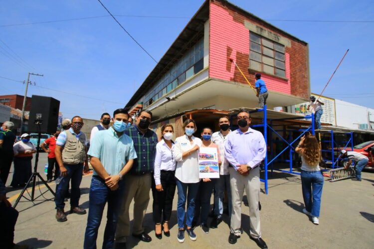 Inicia Ayuntamiento mejora de imagen al Mercado Argüelles de Victoria