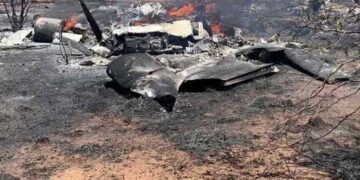 Cae avioneta en Hermosillo; reportan cuatro muertos