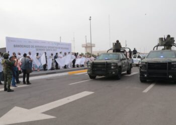 Activan en Matamoros operativo de seguridad Semana Santa 2021 en Playa Bagdad