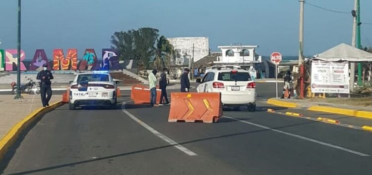 Preparan plan de seguridad vial en la playa Miramar de Cd. Madero