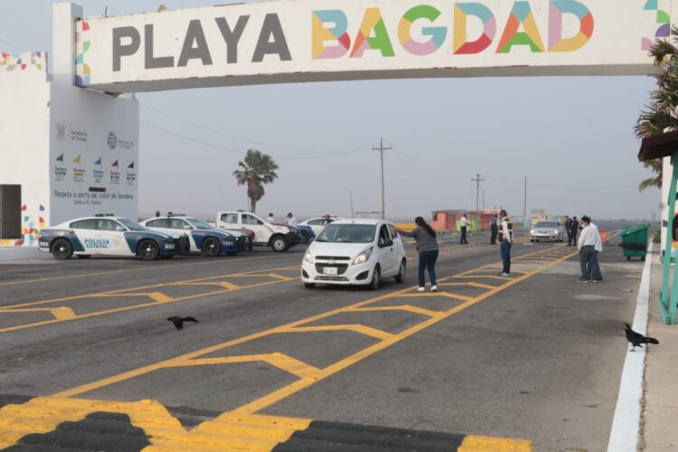 Ingresarán a Playa Bagdad solamente los vacacionistas que presenten código QR