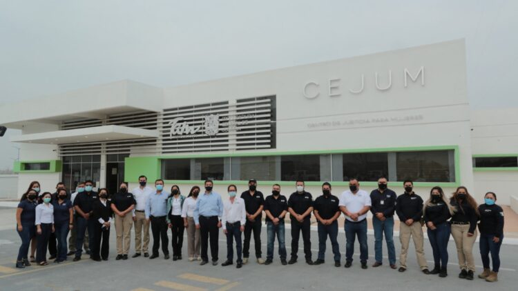 Visita gobernador el Centro de Justicia para las Mujeres en Reynosa