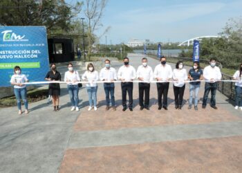 Inauguran Malecón en paseo Laguna del Carpintero en Tampico