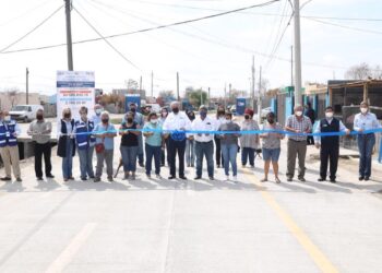 Entrega Sanmiguel repavimentación  a los habitantes de El Campanario