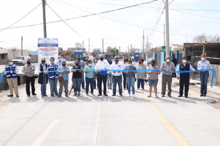 Entrega Sanmiguel repavimentación  a los habitantes de El Campanario