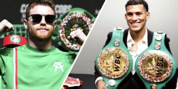 David Benavidez cree que el Canelo Álvarez tiene miedo de enfrentarlo