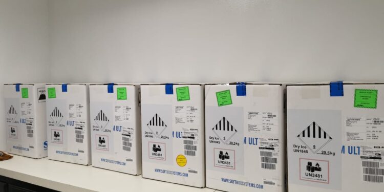 Llegan 25,350 vacunas anticovid para aplicar en adultos mayores de Madero,Tamaulipas