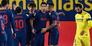 El Atlético de Madrid da un golpe de autoridad en la Liga de España