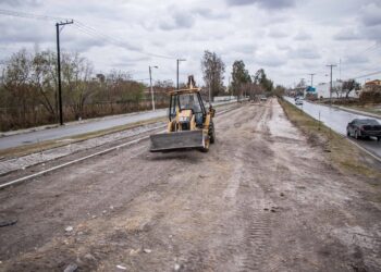 Construye Gobierno de Matamoros ciclovía y vitapista en Parque Lineal Cantinflas