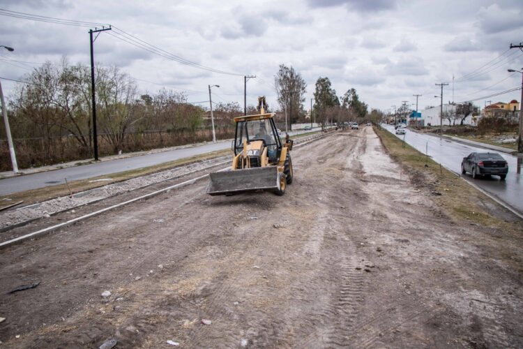 Construye Gobierno de Matamoros ciclovía y vitapista en Parque Lineal Cantinflas