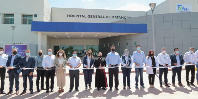 Gobernador amplía y fortalece infraestructura hospitalaria de Tamaulipas.