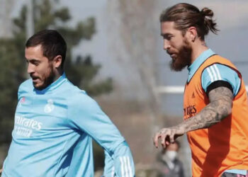 Sergio Ramos y Eden Hazard vuelven a entrenar con el grupo