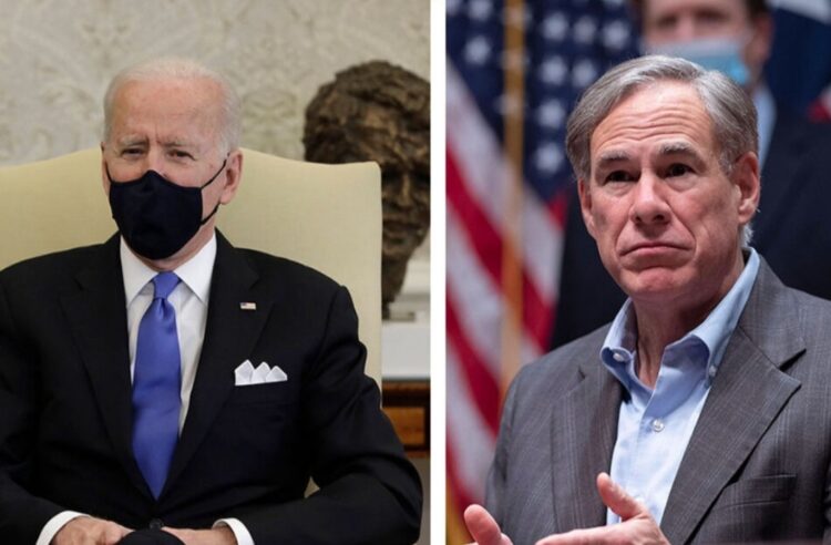 Abbott en misiva al presidente Biden, pide respuestas a crisis migratoria