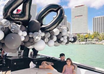 Nicky Jam festeja su cumpleaños numero 40