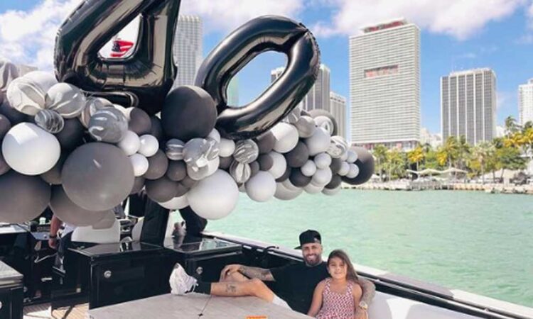 Nicky Jam festeja su cumpleaños numero 40