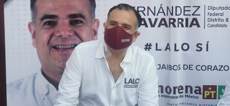 Seré un diputado federal de territorio: Lalo Hernández