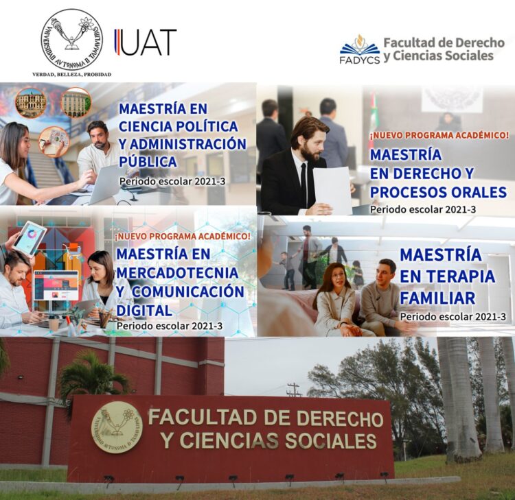 La Facultad de Derecho UAT-Tampico promueve convocatoria de posgrados