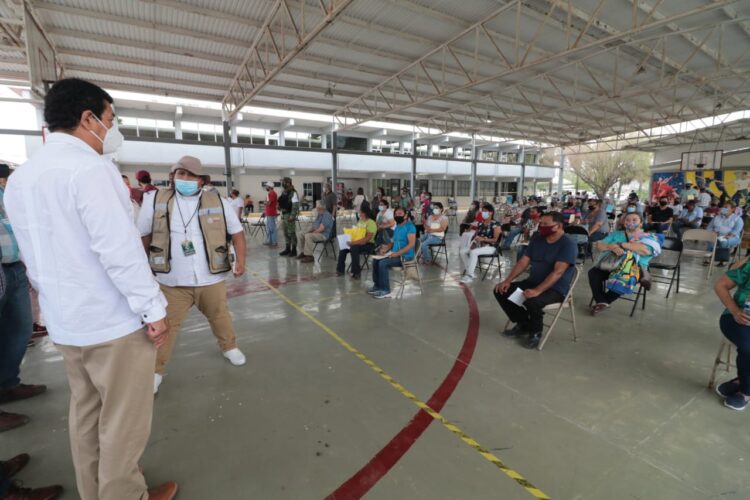 Supervisa Alcalde arranque de vacunación anti-Covid en Matamoros