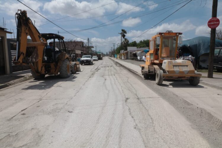 Mejoras a calle Fidencio Trejo beneficia a cientos de familias en Matamoros