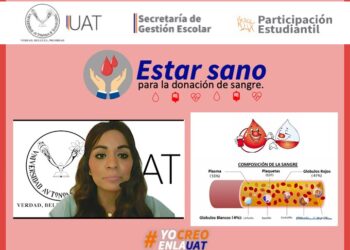 Promueve UAT en estudiantes la importancia de donar sangre