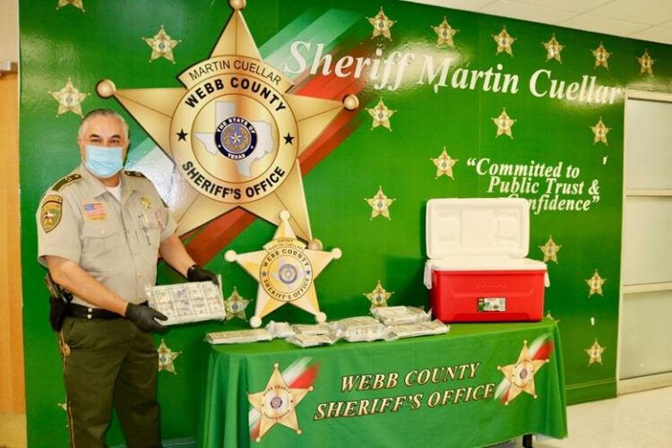 Incauta Sheriff del Condado de Webb más de 205 mil dólares en efectivo