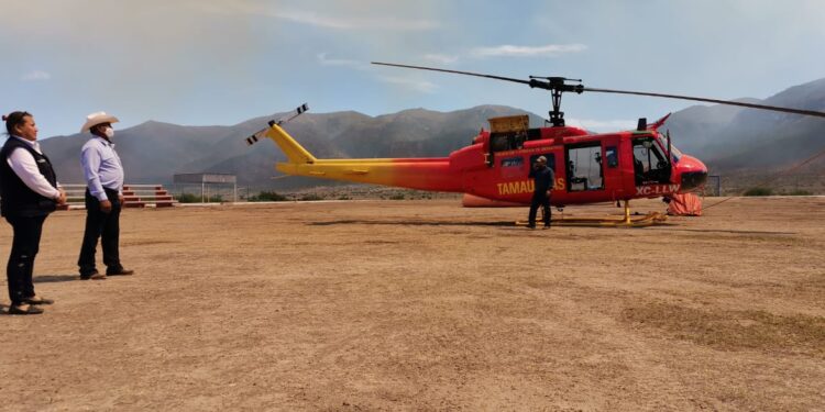 Afecta ya 3 mil hectáreas incendio en sierra de Miquihuana, Tamaulipas