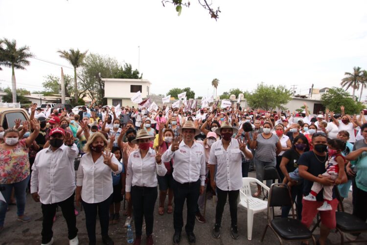 Quiere Gattas consolidar a la 4T en Cd. Victoria