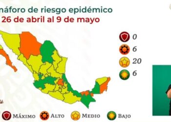 Retroceden Tamaulipas y Nuevo León a semáforo amarillo en COVID