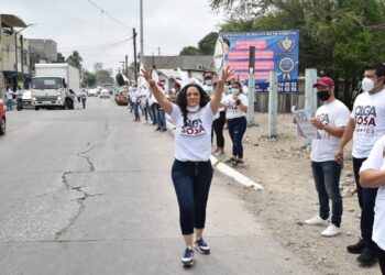 Olga Sosa realiza campaña incluyente para gobernar Tampico; suma liderazgos