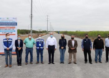 Supervisa alcalde de Nuevo Laredo obra del Bulevar Miraflores