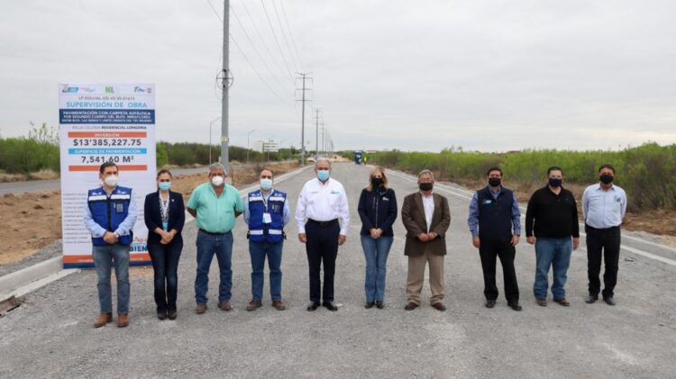 Supervisa alcalde de Nuevo Laredo obra del Bulevar Miraflores