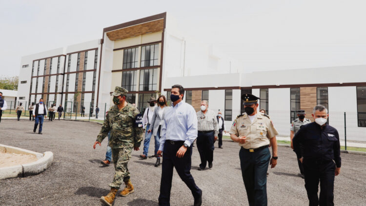 Inauguran ampliación del Complejo de Seguridad Pública en Victoria
