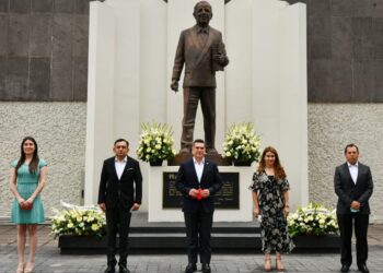 Conmemora PRI centenario del natalicio de Jesús Reyes Heroles