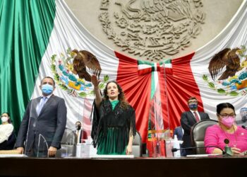 Mariana Rodríguez asume Vicepresidencia de la Cámara de Diputados