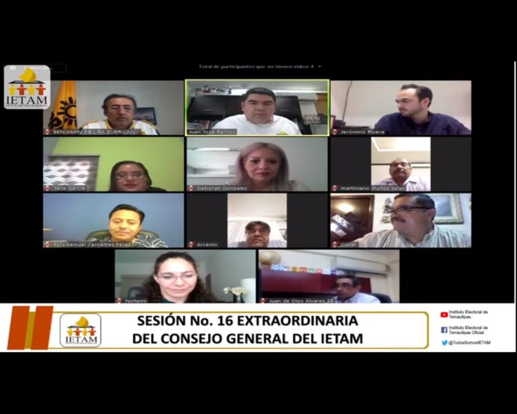 Descarta IETAM actos anticipados de campaña de candidatos de Altamira y Nuevo Laredo